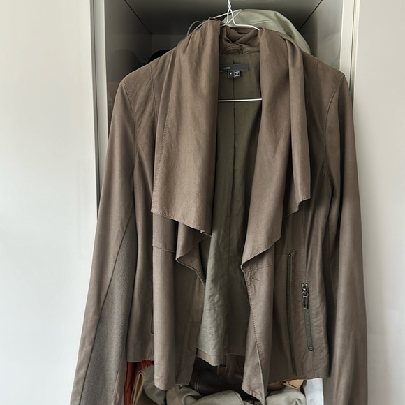 Vince Leather jacket - Picture 1 of 5